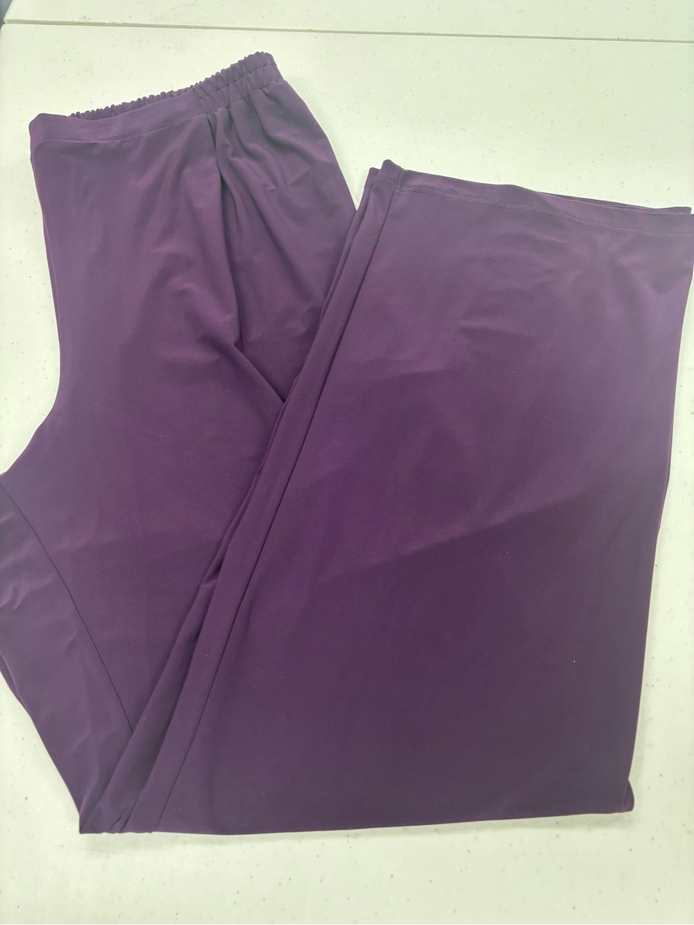 RM RICHARDS PANTS SUIT 3 PIECE
WOMEN 16 W PLUM PURPLE POLYESTER - Picture 7 of 15